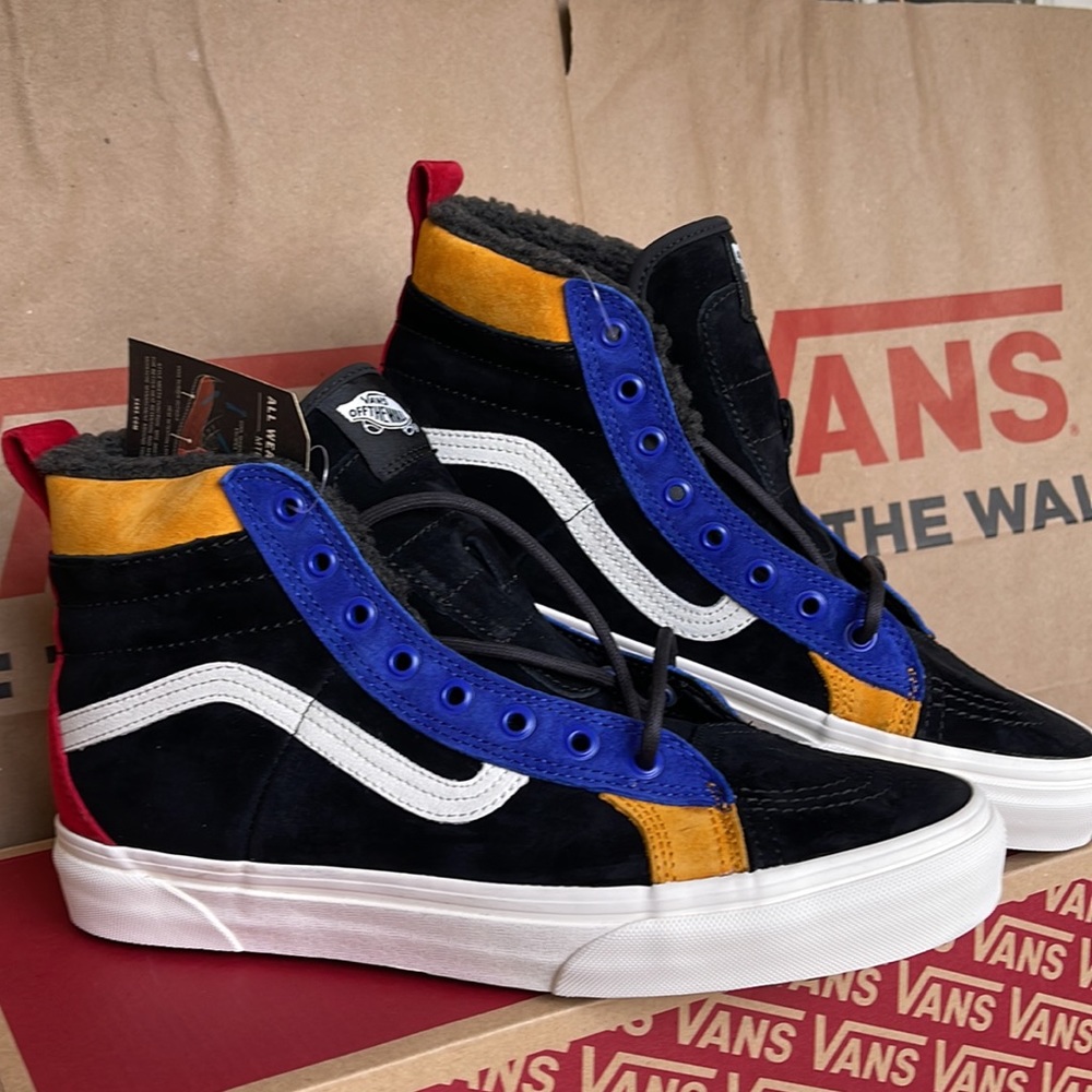 Vans Sk8-Hi 46 MTE Dx Black/Surf The Web sneakers Men’s boots - Picture 6 of 16